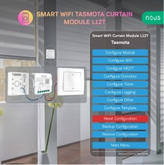 NOUS - Modulo collegato WIFI Tuya ON/OFF 10A 1 canale