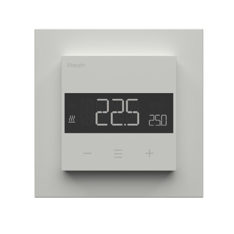 Heatit Controls - WiFi6 Thermostat White RAL 9003