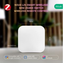 NOUS - Mini interruttore ZigBee intelligente senza fili LZ4