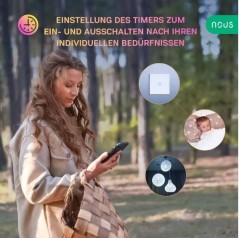 NOUS - Interruttore a sfioramento Zigbee 3.0