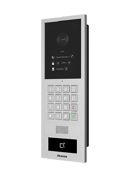 Akuvox - Videocitofono IP e analogico con RDIF, BLE, NFC e tastiera Akuvox S532