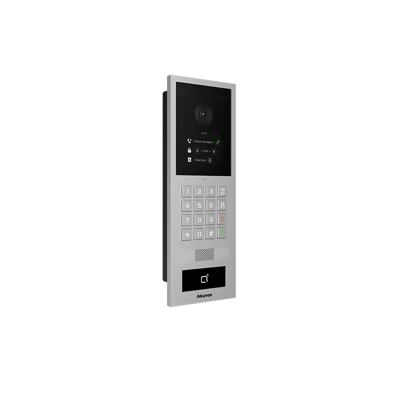 Akuvox - IP- und analoge Video-Türstation mit RDIF, BLE, NFC und Akuvox S532 Tastatur