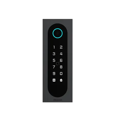 Akuvox - Lecteur de contrôle d'accès IP compatible QR Code,PIN,BLE, RFID et NFC (Akuvox A08)