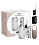 Aqara - Aqara Smart Lock U200 Motorized Lock Kit (EL-D02DS Silver)