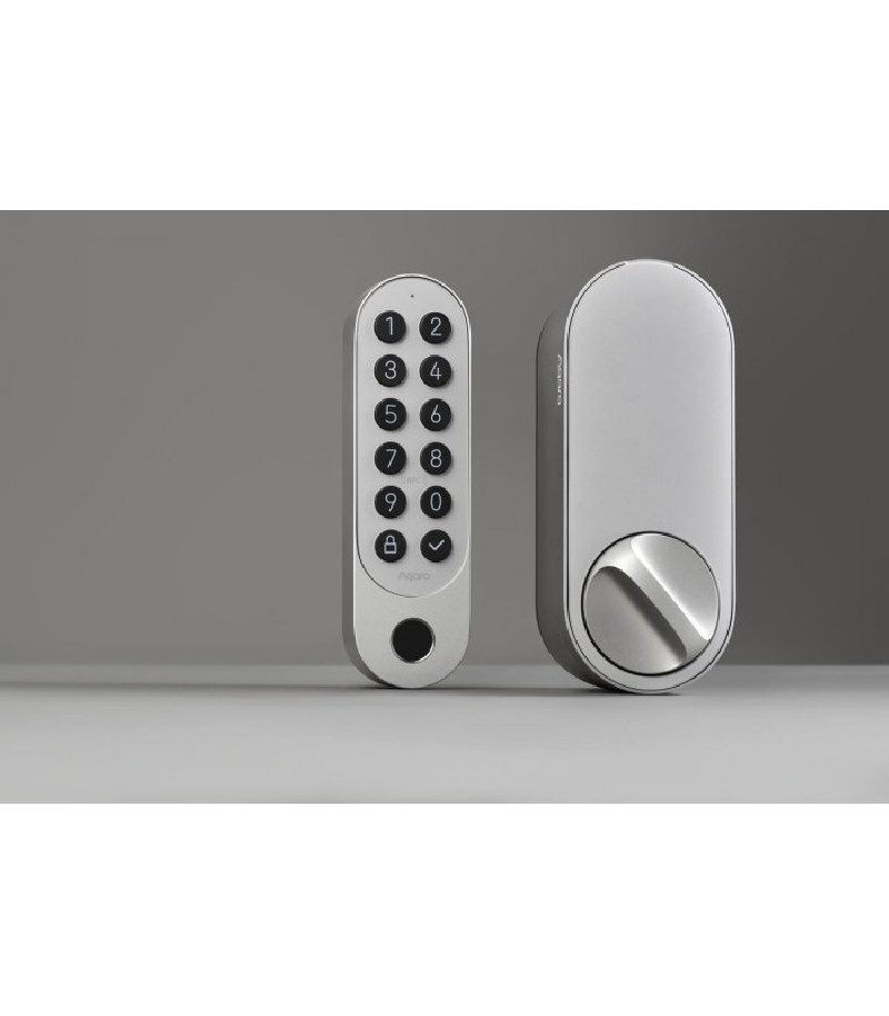 Aqara - Aqara Smart Lock U200 Motorized Lock Kit (EL-D02DS Silver)