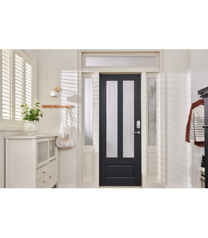 Aqara - Aqara Smart Lock U200 Motorized Lock Kit (EL-D02DS Silver)