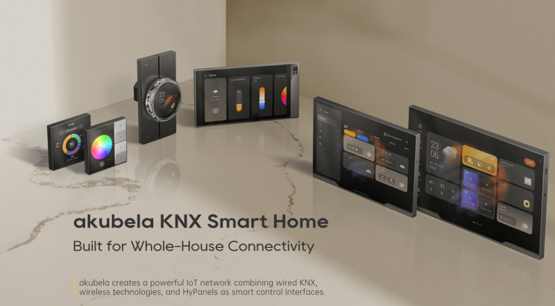 Akuvox - Akubela Hypanel Pro 8" control panel with KNX (PG71-KNX-EU)