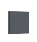 Aqara - Zigbee 3.0 Smart Switch senza neutro (interruttore a parete H1 no neutro, bilanciere singolo Grigio)