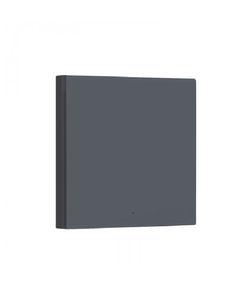 Aqara - Zigbee 3.0 Smart Switch ohne Neutral (Wall Switch H1 No Neutral, Single Rocker Grau)